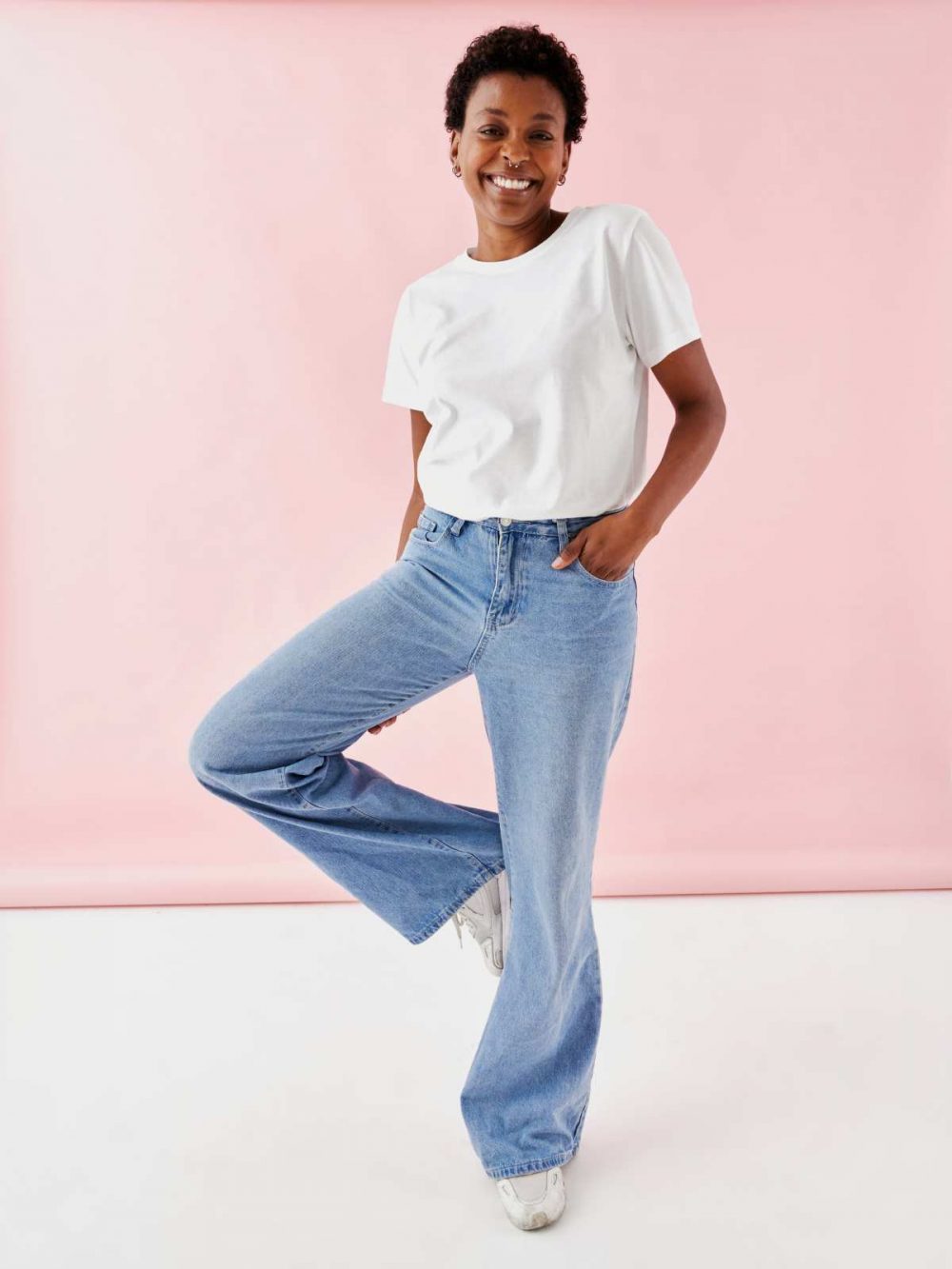 Straight leg jeans - 图片 6